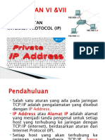 Pengalamatan Internet Protokol (IP)