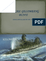 Aplikasi Gelombang Bunyi