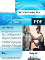 DIY Car Painting Tips