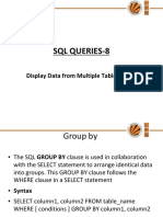 SQL Queries-8: Display Data From Multiple Tables:JOINS