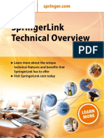 SpringerLink Technical Overview