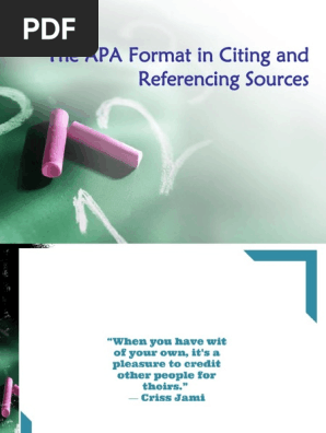 APA Format