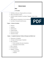 Table of Content: Part 1 Socialism and Capitalism