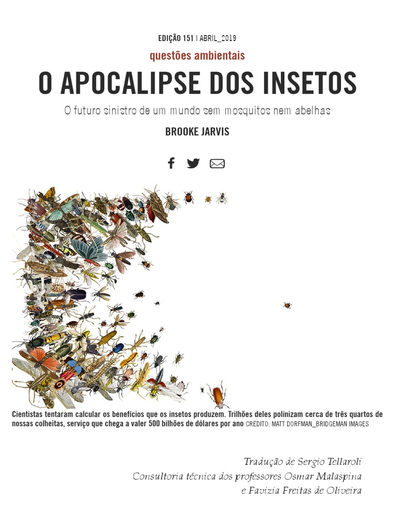 O Apocalipse Dos Insetos - Revista Piauí | PDF | Extinção | Biodiversidade