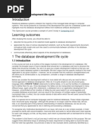 The Database Development Life Cycle: Computing & ICT