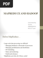 Hadoop and Mapreduce