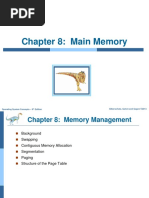 Chapter 8: Main Memory: Silberschatz, Galvin and Gagne ©2013 Operating System Concepts - 9 Edition