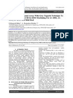 Use of L27 Orthogonal Array With Grey Taguchi Technique To Optimize MRR and SR in EDM Machining For Al - 6082, Al - 6061, Al - 2014 and Mild Steel