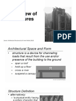 Overview of Structures: Source: Architectural Structures by Dr. Anne Nichols (2013)