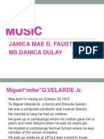 Music: Janica Mae D. Faustino Ms - Danica Dulay