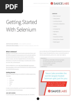 Dzone Refcard67 Selenium PDF