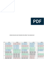 Horario Escolar 2017