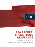 RSA Archer IT Controls Assurance