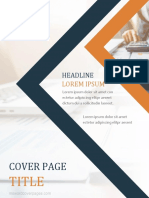 Cover Page Template -1