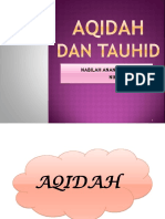 Aqidah Dan Tauhid