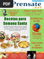 Recetas de Semana Santa