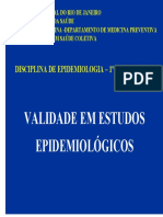 Validade em Estudos Epidemiologicos