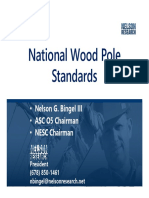 National Wood Pole Standards Summary
