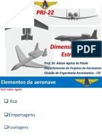 Dimensionamento Estrutural - Departamento de Projetos de Aeronaves - Divisao de Engenharia Aeronautica - ITA SJK