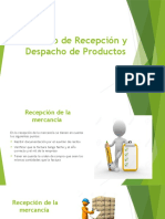 Proceso de Recepción y Despacho de Productos