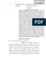 Corte Suprema de Justicia de La República: Segunda Sala Penal Transitoria CASACIÓN #92 - 2017 Arequipa