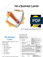 Chapter3 How To Write A Business Letter