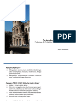 Perkembangan Arsitektur Yunani - Romawi PDF