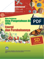 Materi IPA SD Paket 3. Energi Dan Perubahannya PKP Zonasi 2019 PDF
