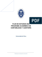 P10.MV1 - .Plan de Estudios Del Programa Academico de Contabilidad y Auditoria PDF
