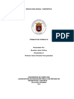 Trabajo de Consulta Psicologia Social y Deportiva Brandon Javier