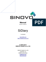 Sidiary: Manual