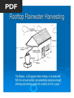 Roof Top Rainwater Harvesting - Presentation - 2006 PDF