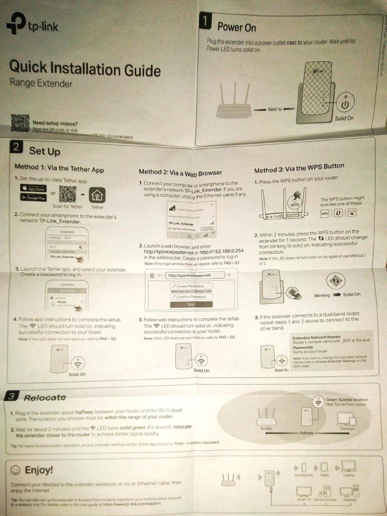 tp link quick setup guide