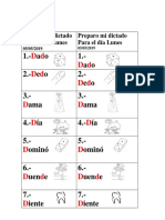 Preparo Mi Dictado Consonante D