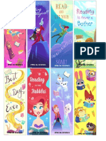 Disney Family Printable Disney Bookmarks