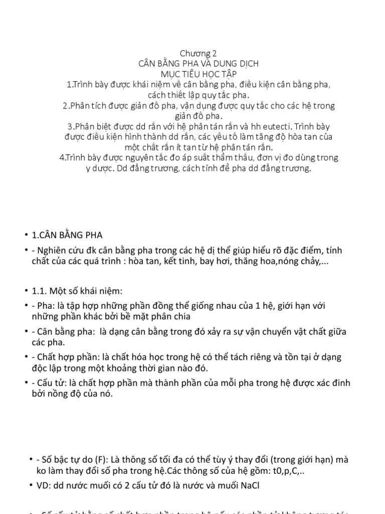 Cân Bằng Pha | PDF