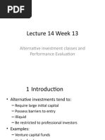 Lecture 14 Week 13