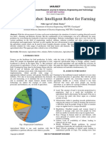 Agricultural Robot: Intelligent Robot For Farming: Iarjset