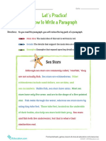 Lets Practice How To Write A Paragraph 2