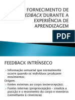 Fornecimento de Feedback Durante a Experiência de Aprendizagem