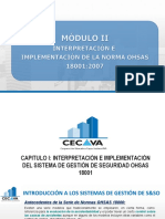 Capitulo i - Interpretación e Implementación de La Norma Ohsas 180012007