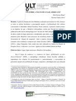 Linhas Abertas Sobre A Noção de Lugar Americano