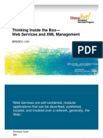 Thinking Inside The Box - Web Services and XML Management Web Services and XML Management