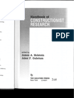 Autoethnography as Constructionist Project