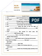 Past Simple or Present Perfect Grammar Drills Tests 88554