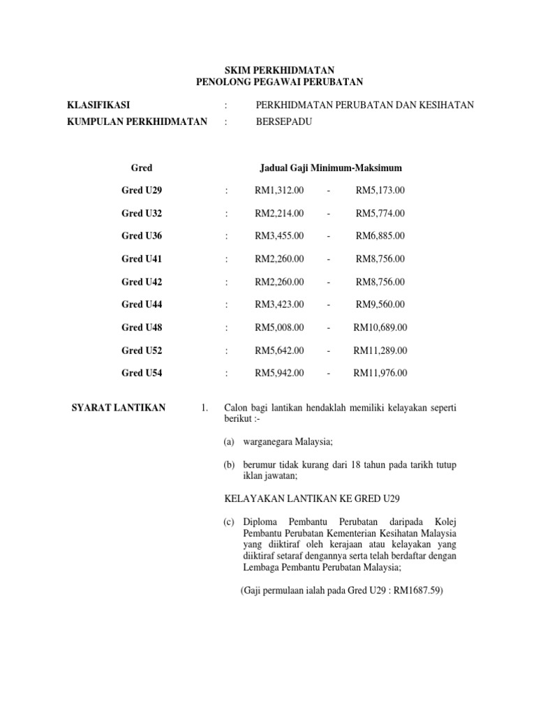 Advertisement 052014 Penolong Pegawai Perubatan  PDF