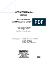 Instruction Manual: 700150D En1500 Series Seam Welding Controls