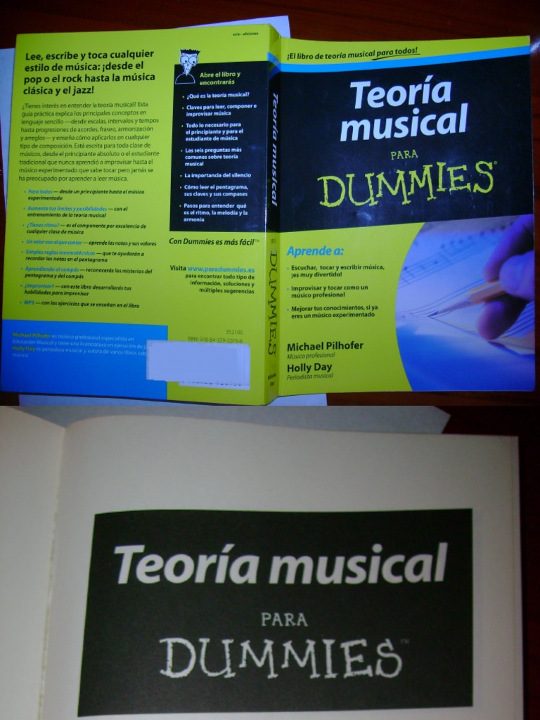Teoria Musical For Dummies en Español - El Libro K, para Todos | PDF