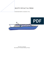 Sample - Catamaran Trim & Stability Booklet
