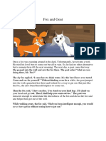 Fox and Goat: A. Find A Text